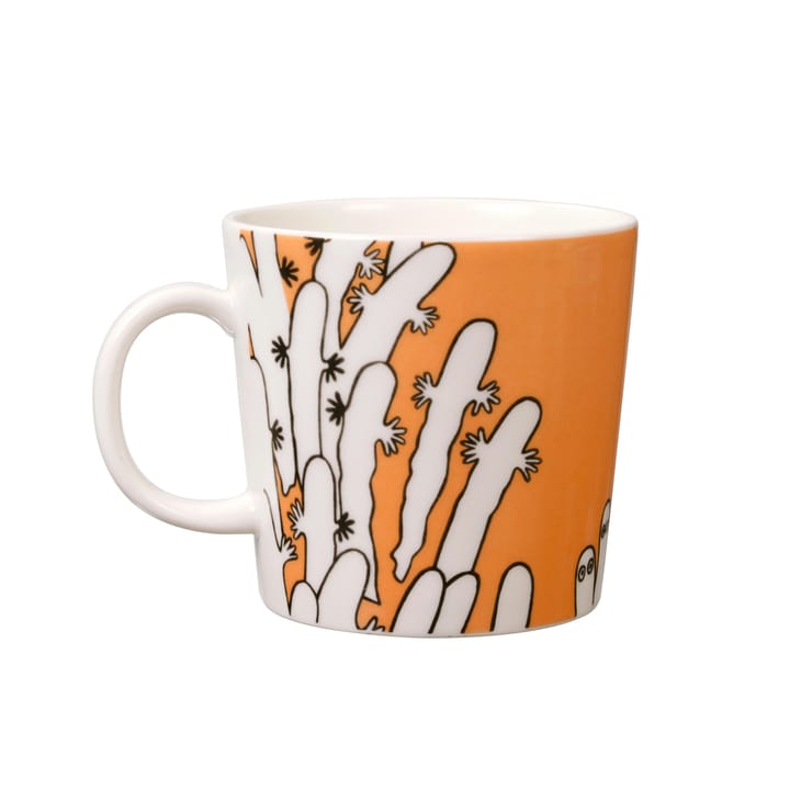 Hattifattener Moomin mug, orange Arabia