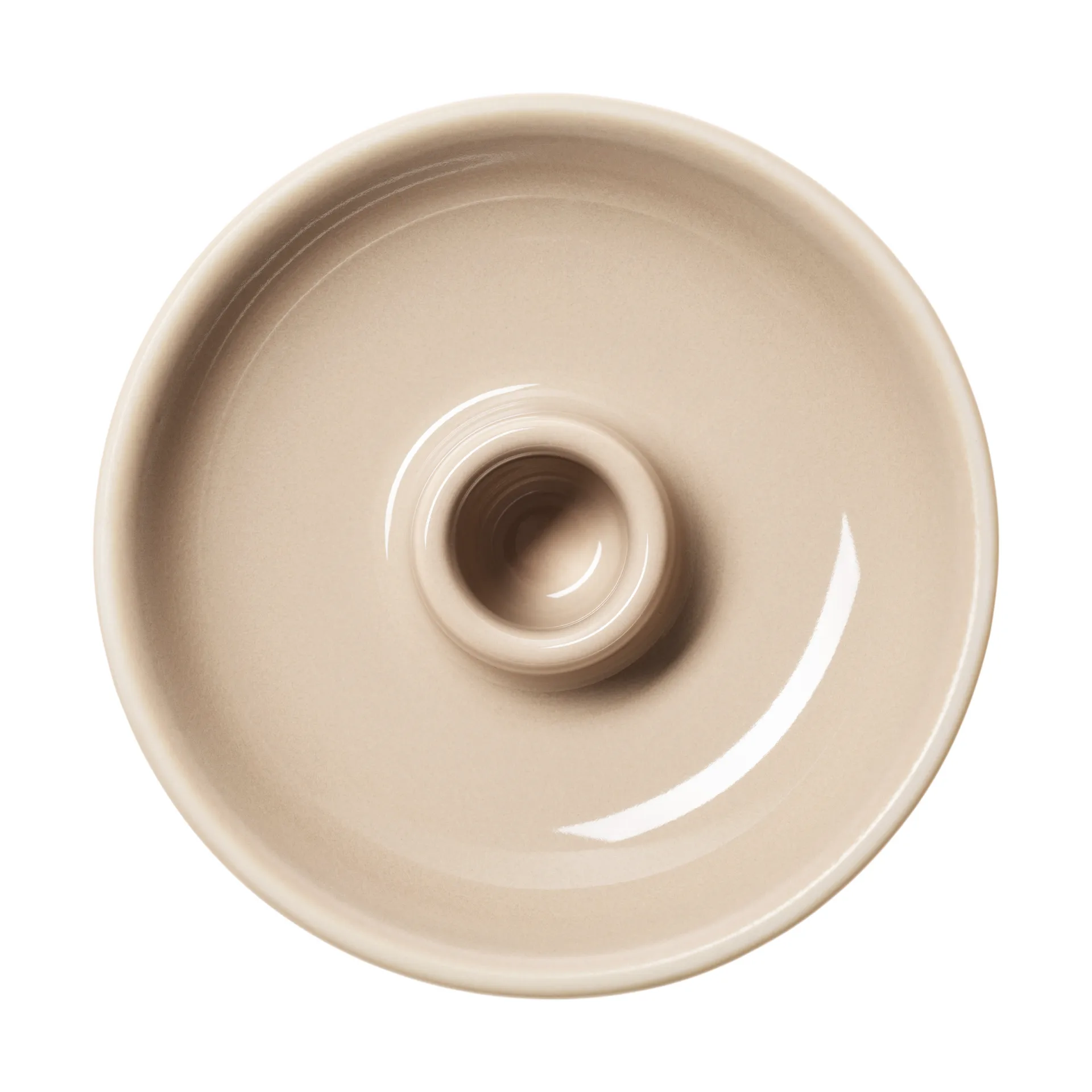 Kirnu candlestick Ø11x3.5 cm, Beige Arabia