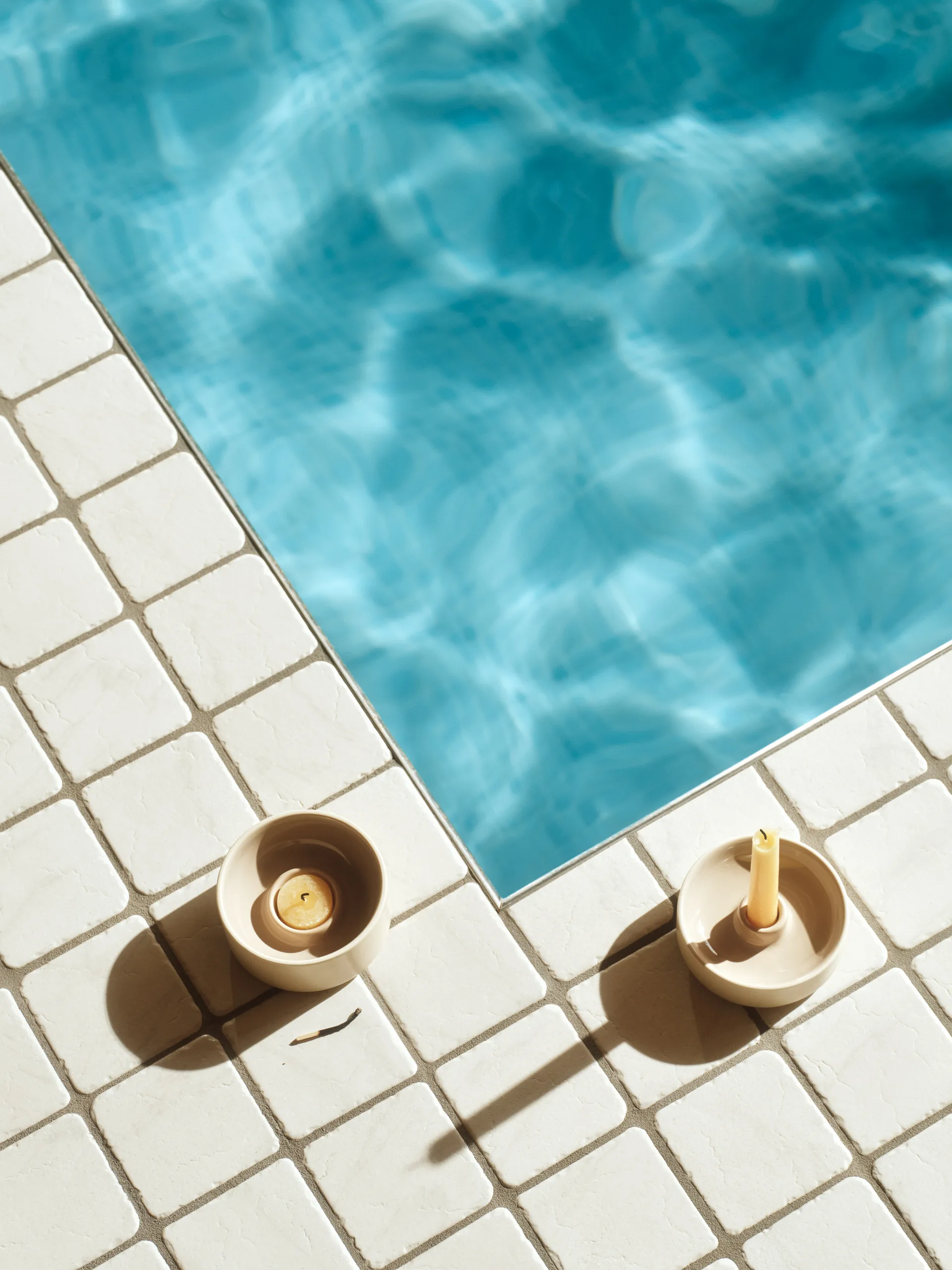 Kirnu candlestick Ø11x3.5 cm, Beige Arabia