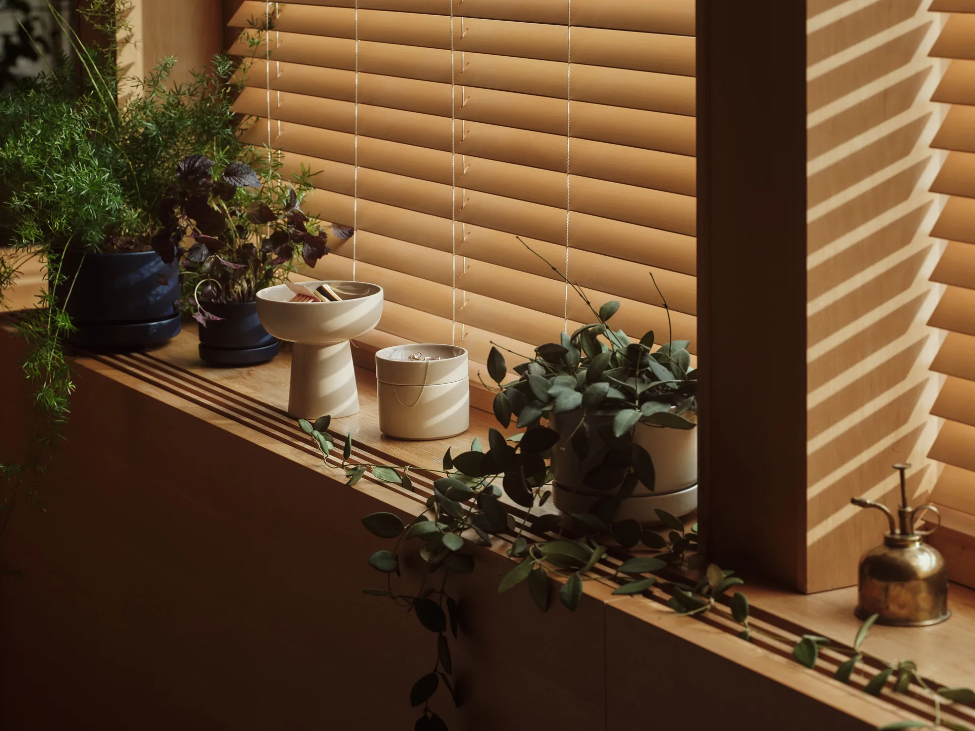 Kirnu decorative jar Ø11x10 cm, Beige Arabia