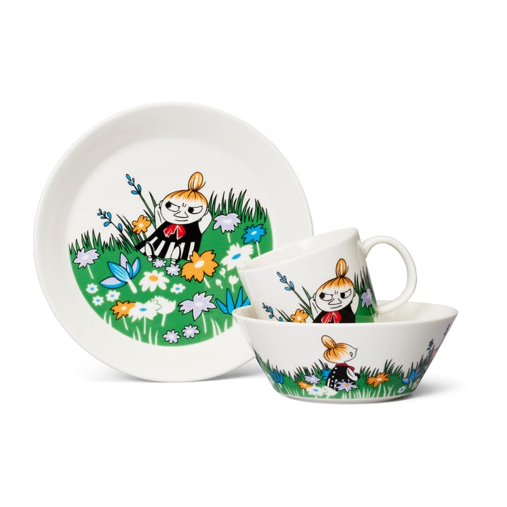 Little My and meadow Moomin bowl, White-multi Arabia