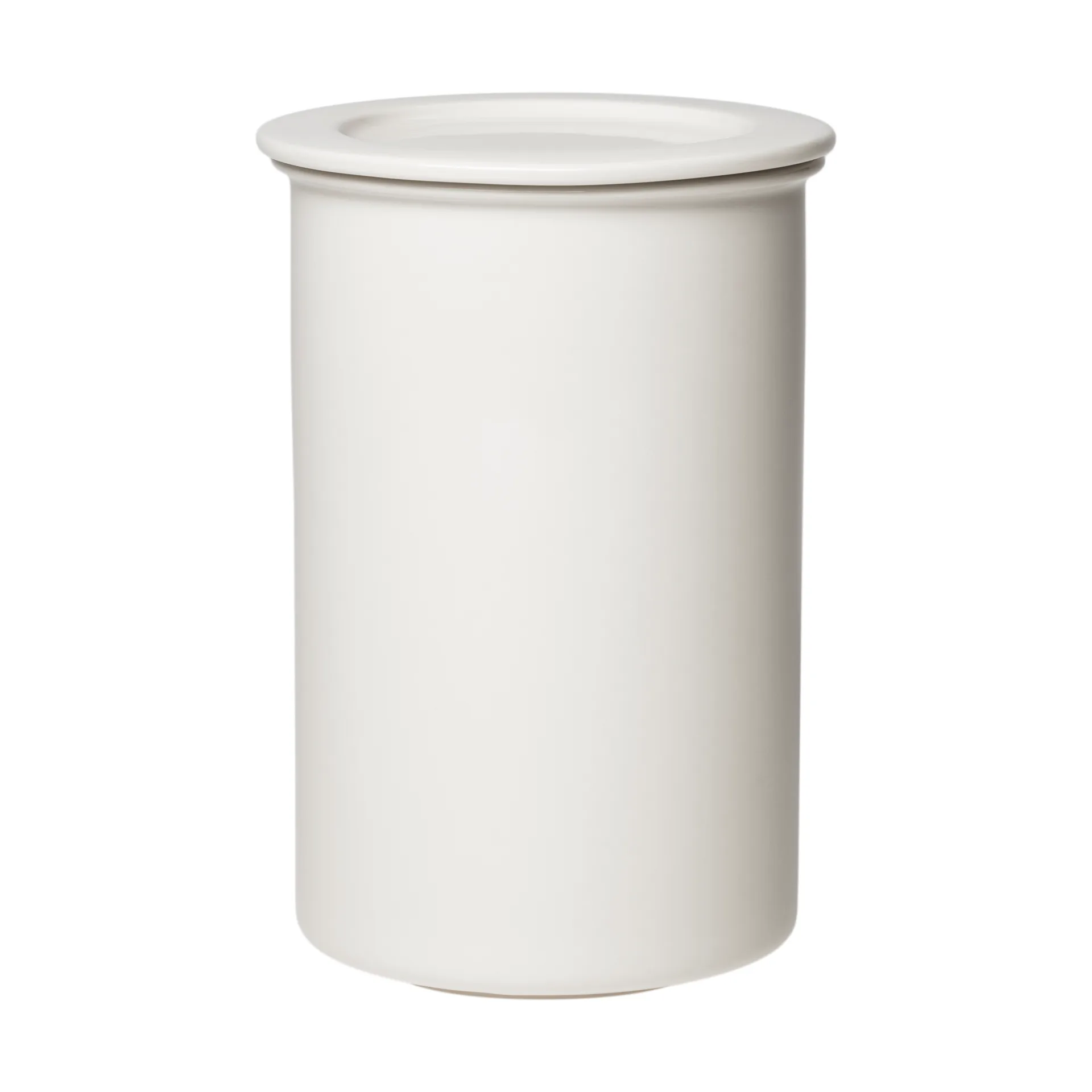 Mainio jar with lid, White, 1.3 l Arabia