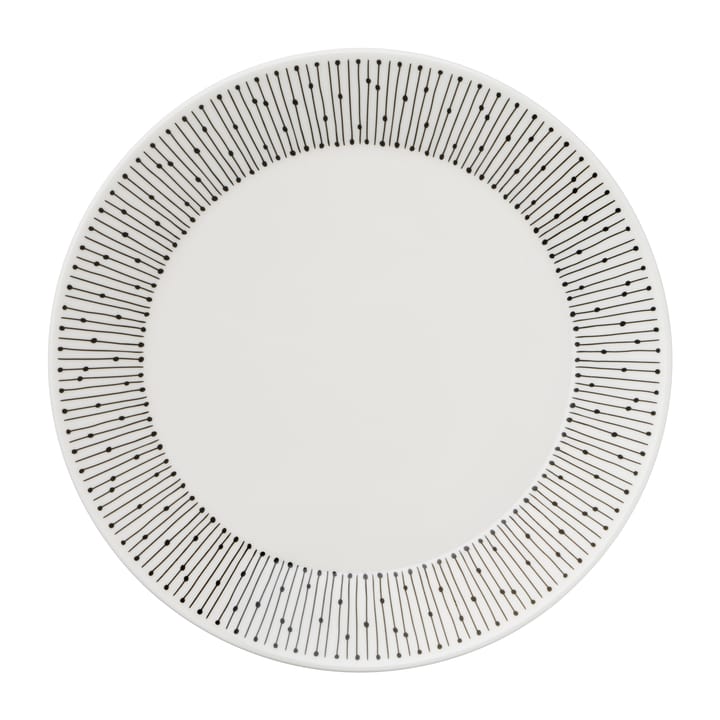 Mainio Sarastus plate Ø19 cm, Black-white Arabia