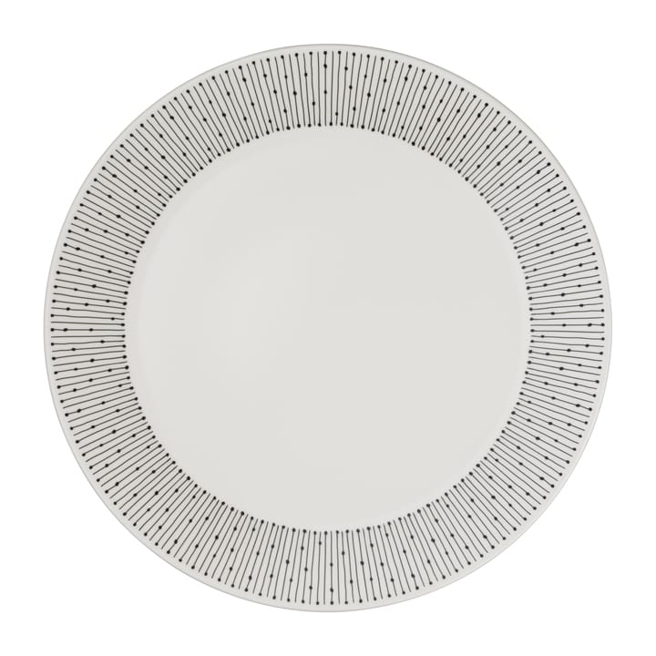 Mainio Sarastus plate Ø25 cm, Black-white Arabia