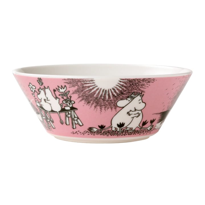 Moomin Love bowl, pink Arabia