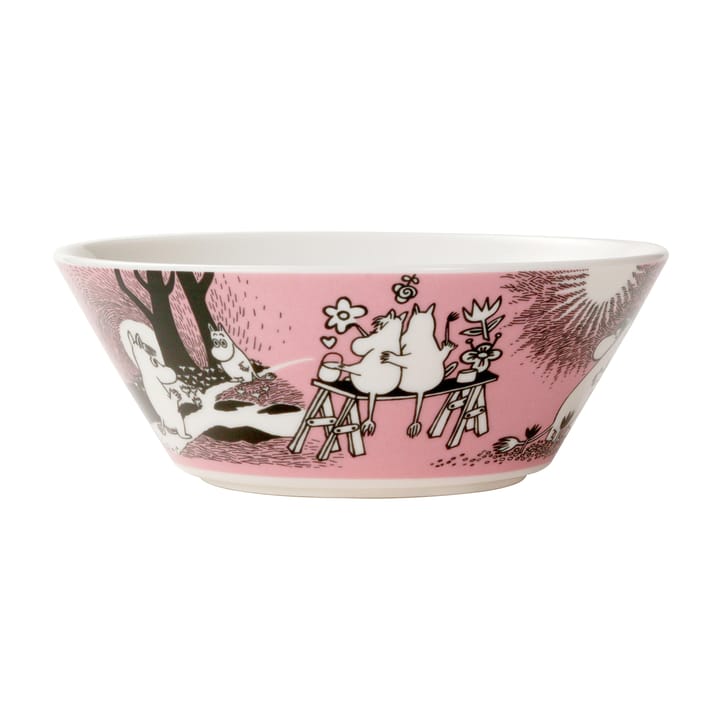 Moomin Love bowl, pink Arabia