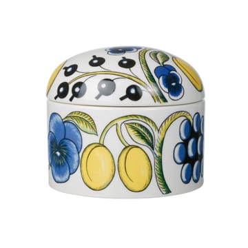 Paratiisi box with lid - white-multi coloured - Arabia