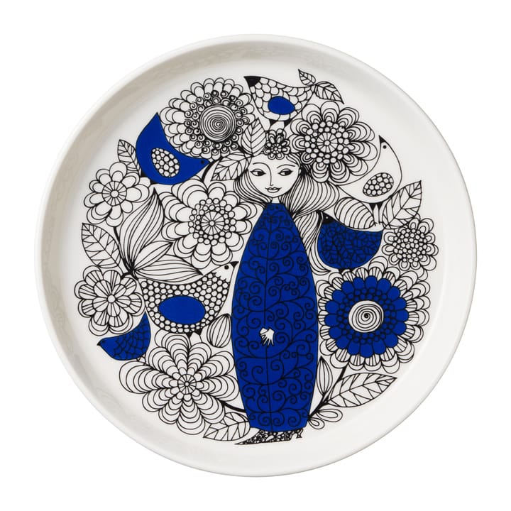 Pastoraali plate Ø19 cm, Blue Arabia