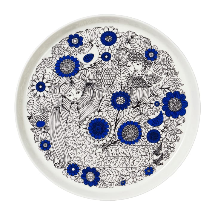 Pastoraali plate Ø24 cm - Blue - Arabia