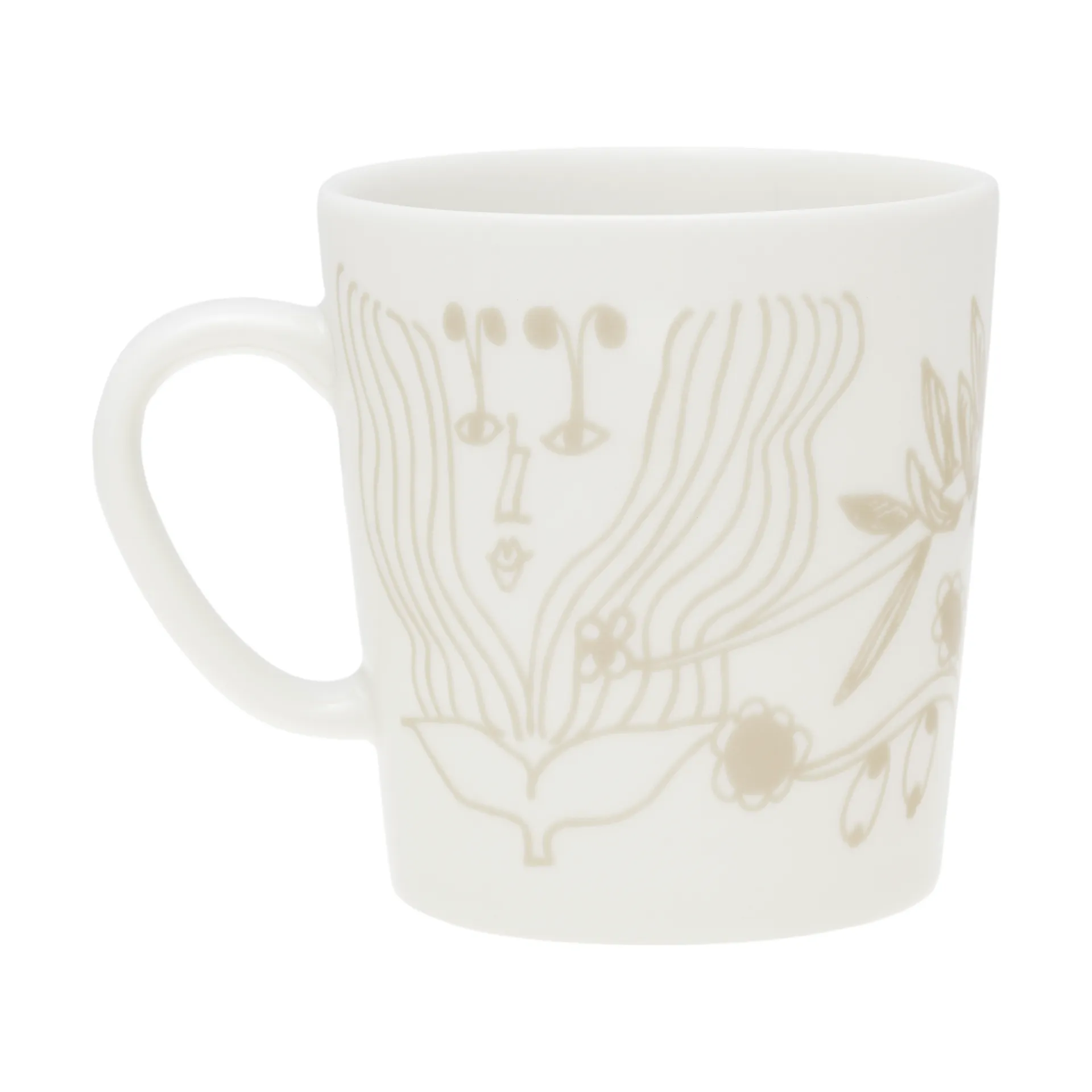 Puutarhurit mug 30 cl, Beige Arabia