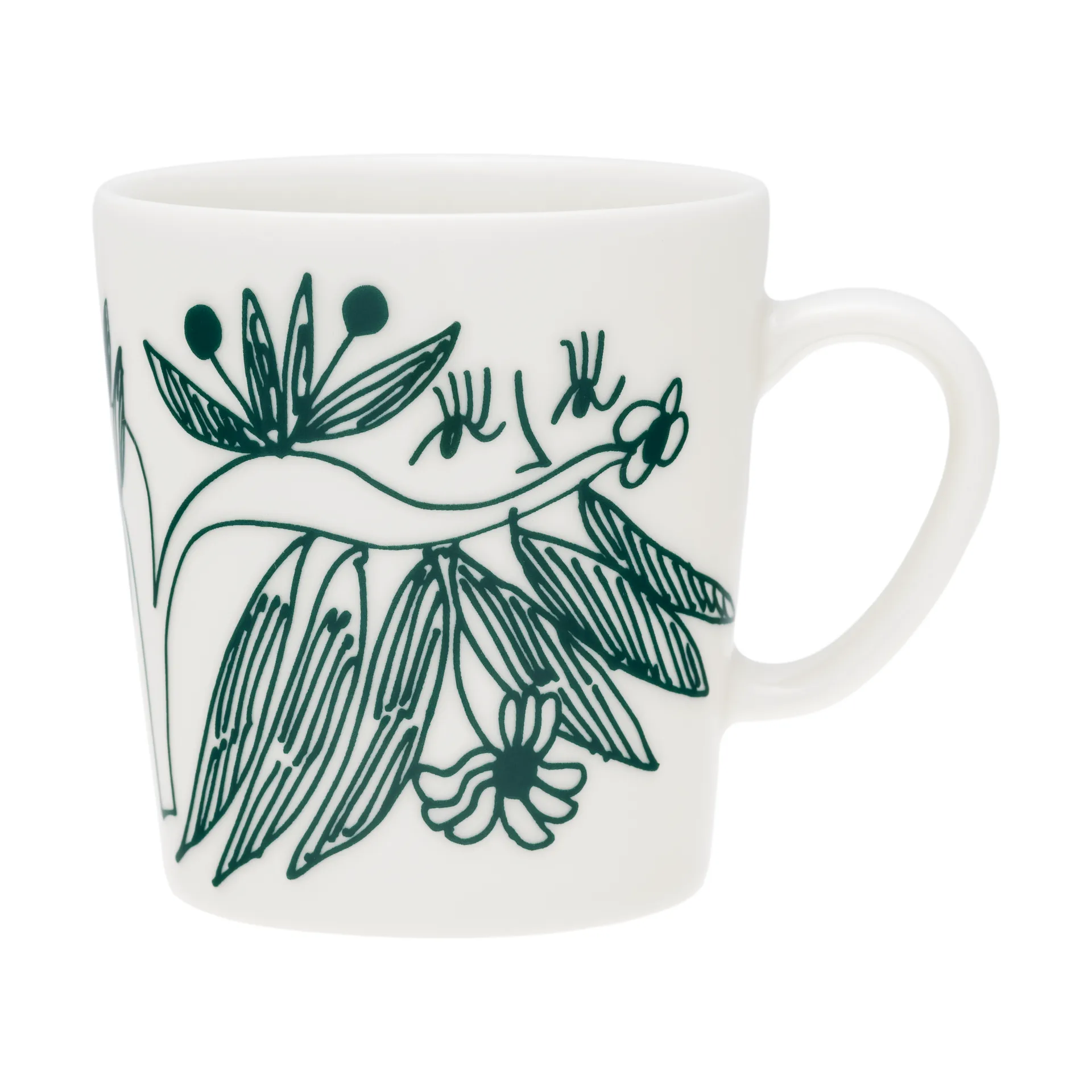 Puutarhurit mug 30 cl, Dark green Arabia
