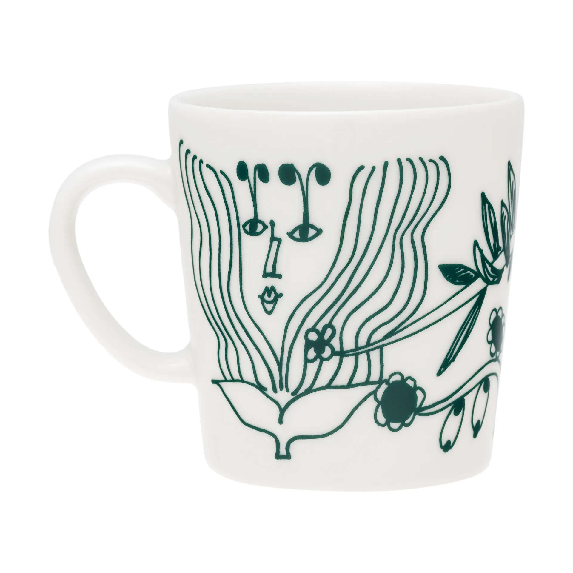 Puutarhurit mug 30 cl, Dark green Arabia