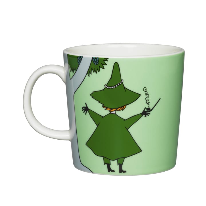 Snufkin Moomin mug, green Arabia
