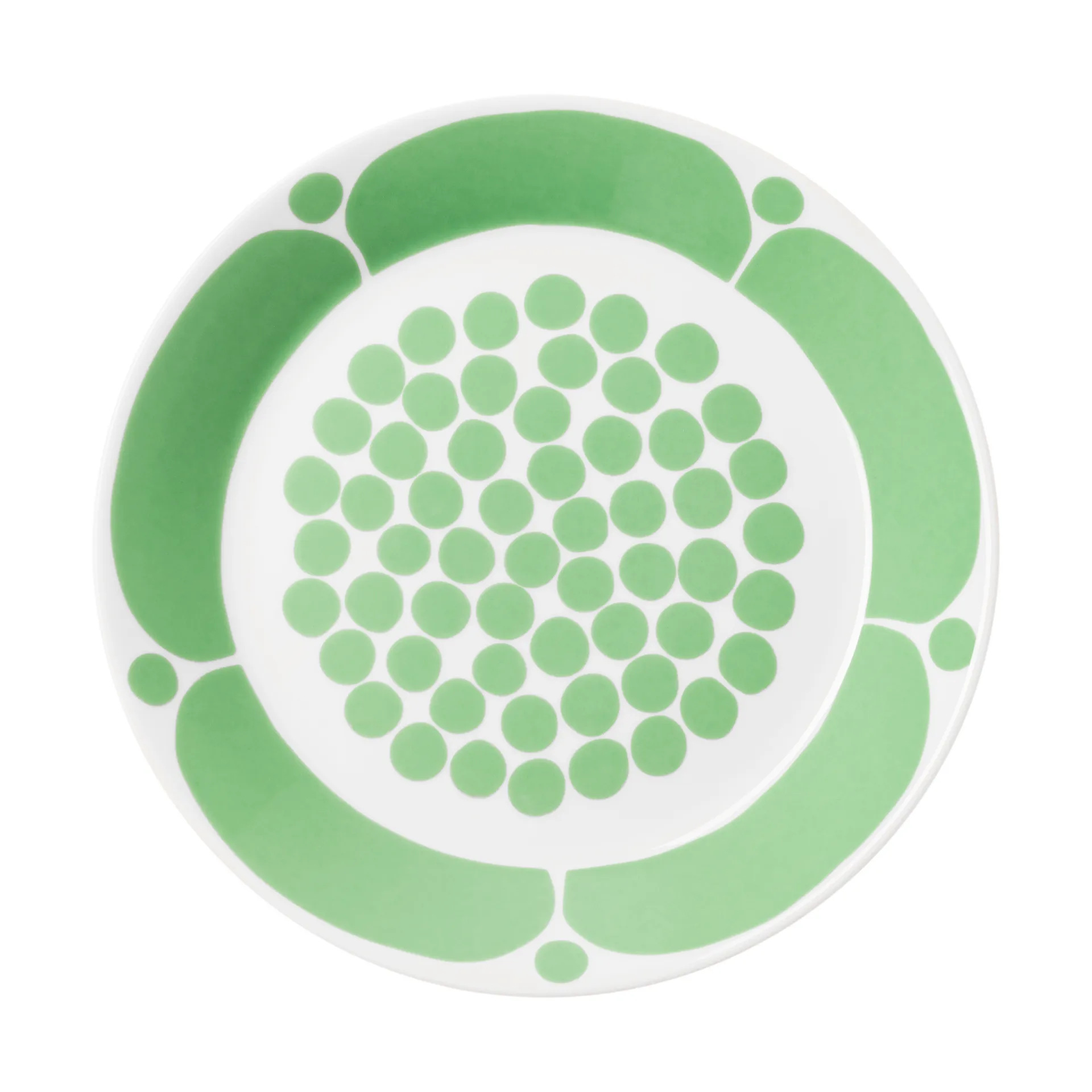 Sunnuntai plate, Green, Ø21 cm Arabia