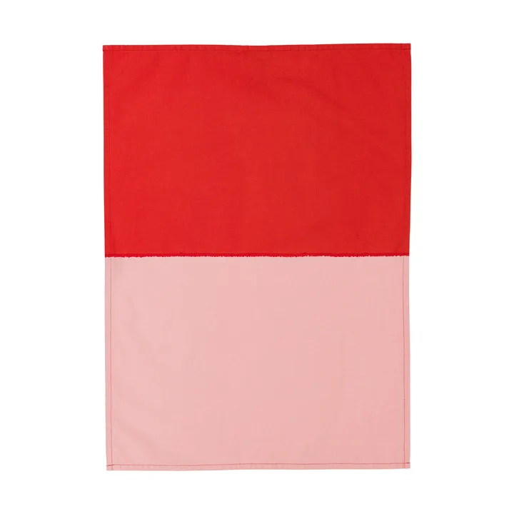 Vuokko kitchen towel - Pink-red, 50x70 cm - Arabia