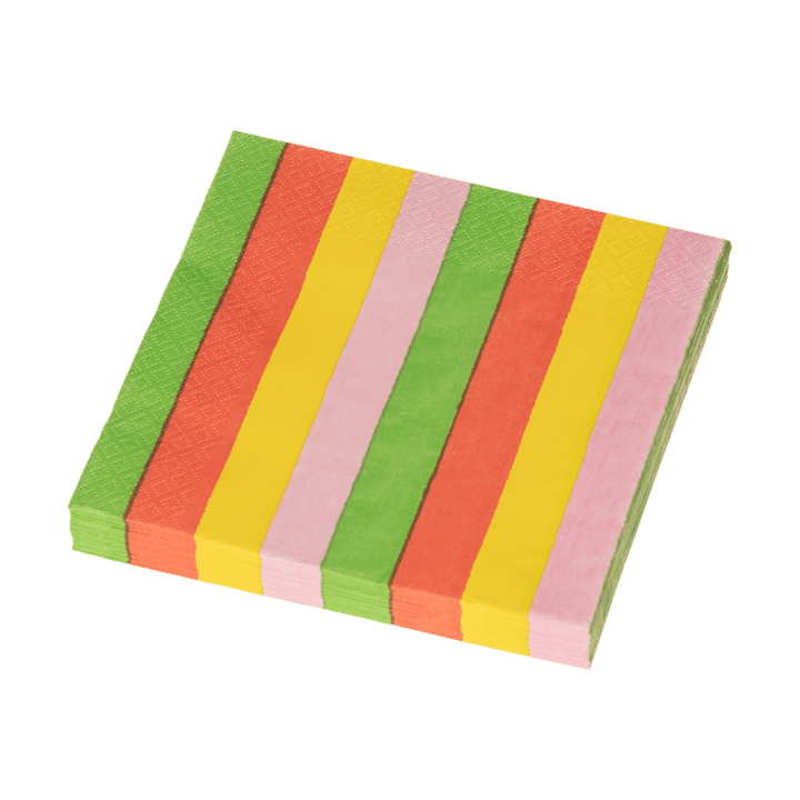 Vuokko paper napkin 33x33 cm 20-pack, Small 4-strip Arabia