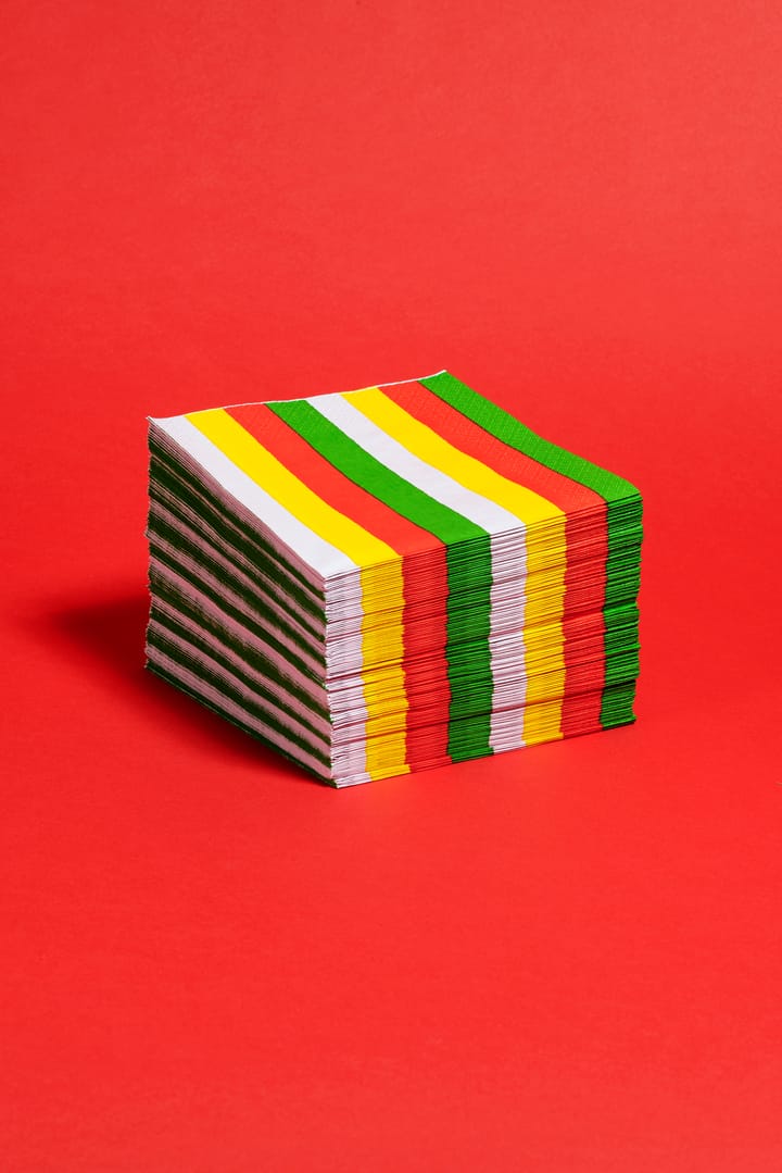Vuokko paper napkin 33x33 cm 20-pack, Small 4-strip Arabia