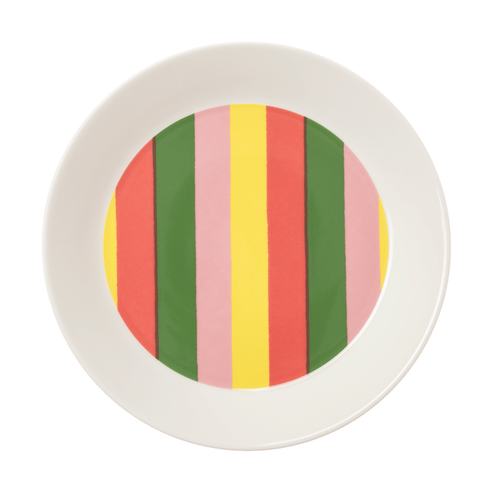 Vuokko plate Ø22 cm - Small 4-strip - Arabia