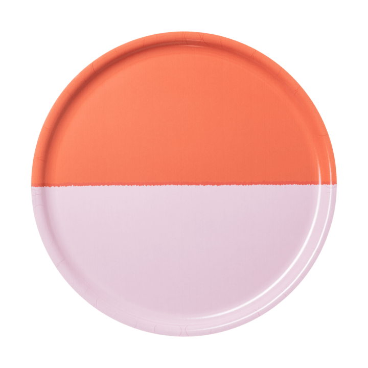 Vuokko tray Ø35 cm - 2-color pink-red - Arabia