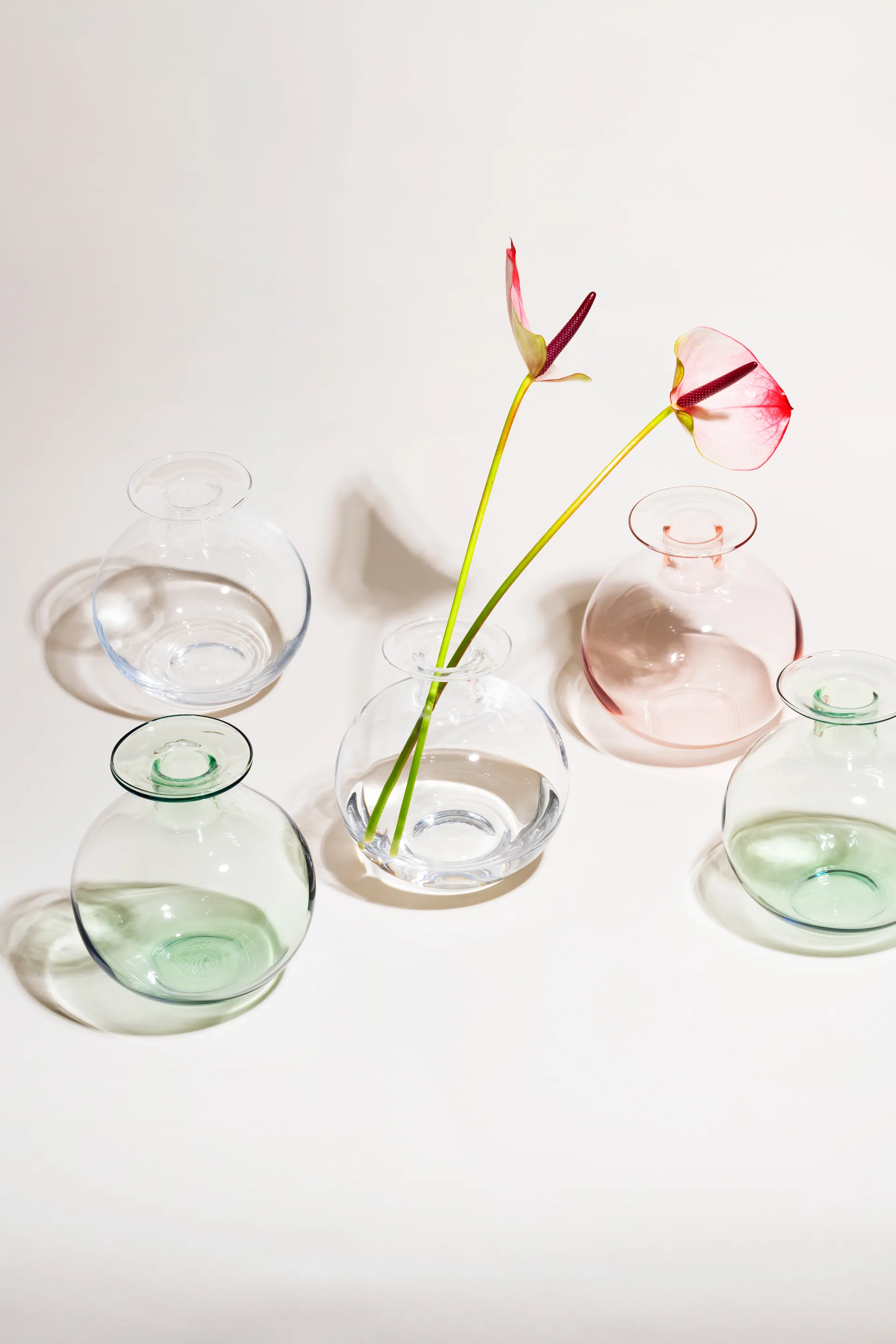 Vuokko vase 18 cm, Clear Arabia