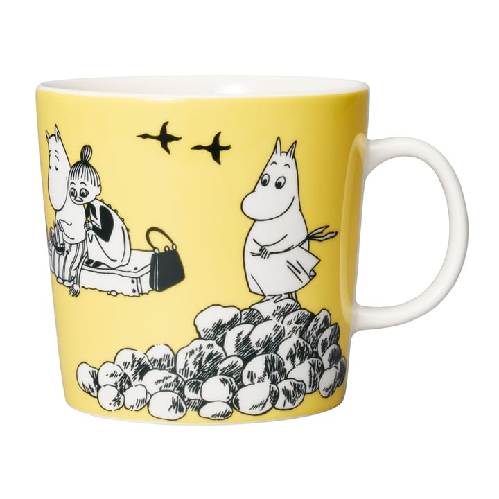 Yellow Moomin mug special, 40 cl Arabia