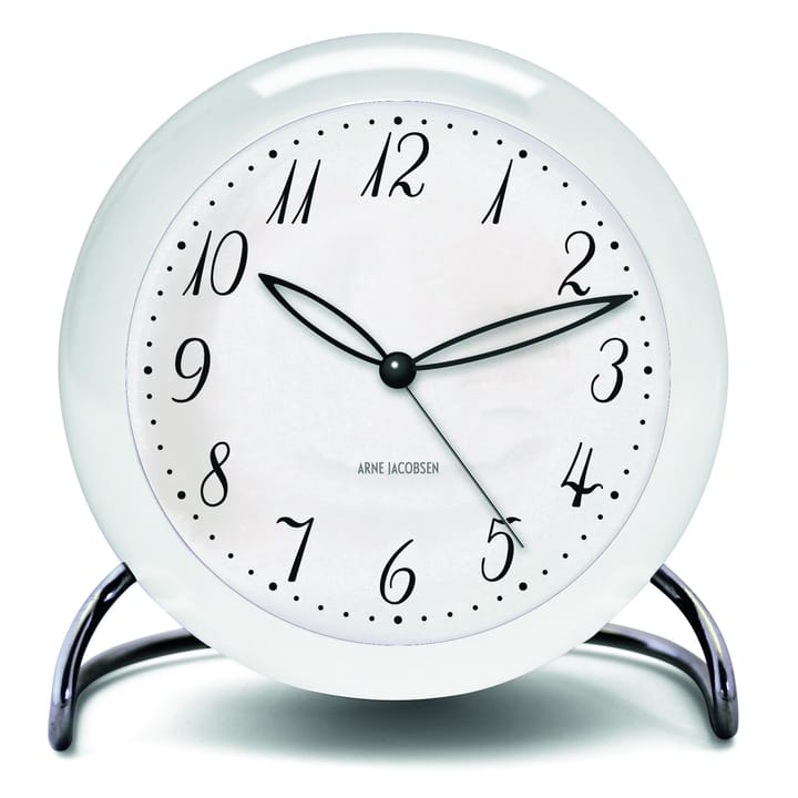 AJ LK table clock, white Arne Jacobsen Clocks