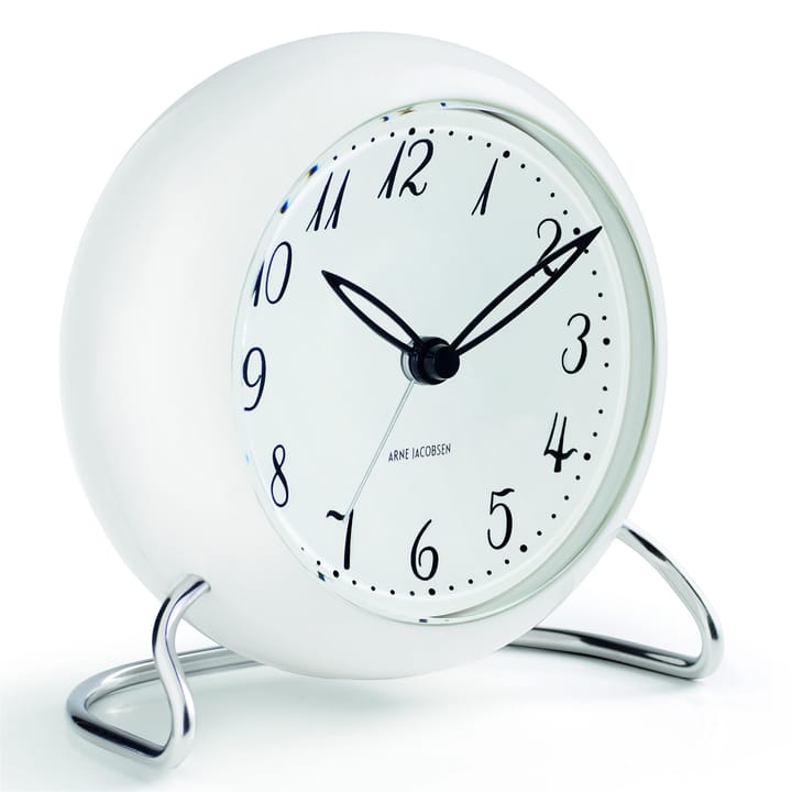 AJ LK table clock, white Arne Jacobsen Clocks