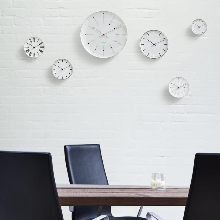 Arne Jacobsen Bankers wall clock, Ø 120 mm Arne Jacobsen Clocks