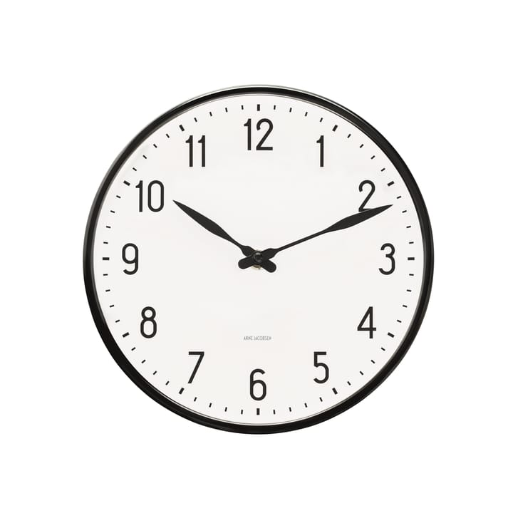 Arne Jacobsen Station wall clock, 21 cm Arne Jacobsen Clocks
