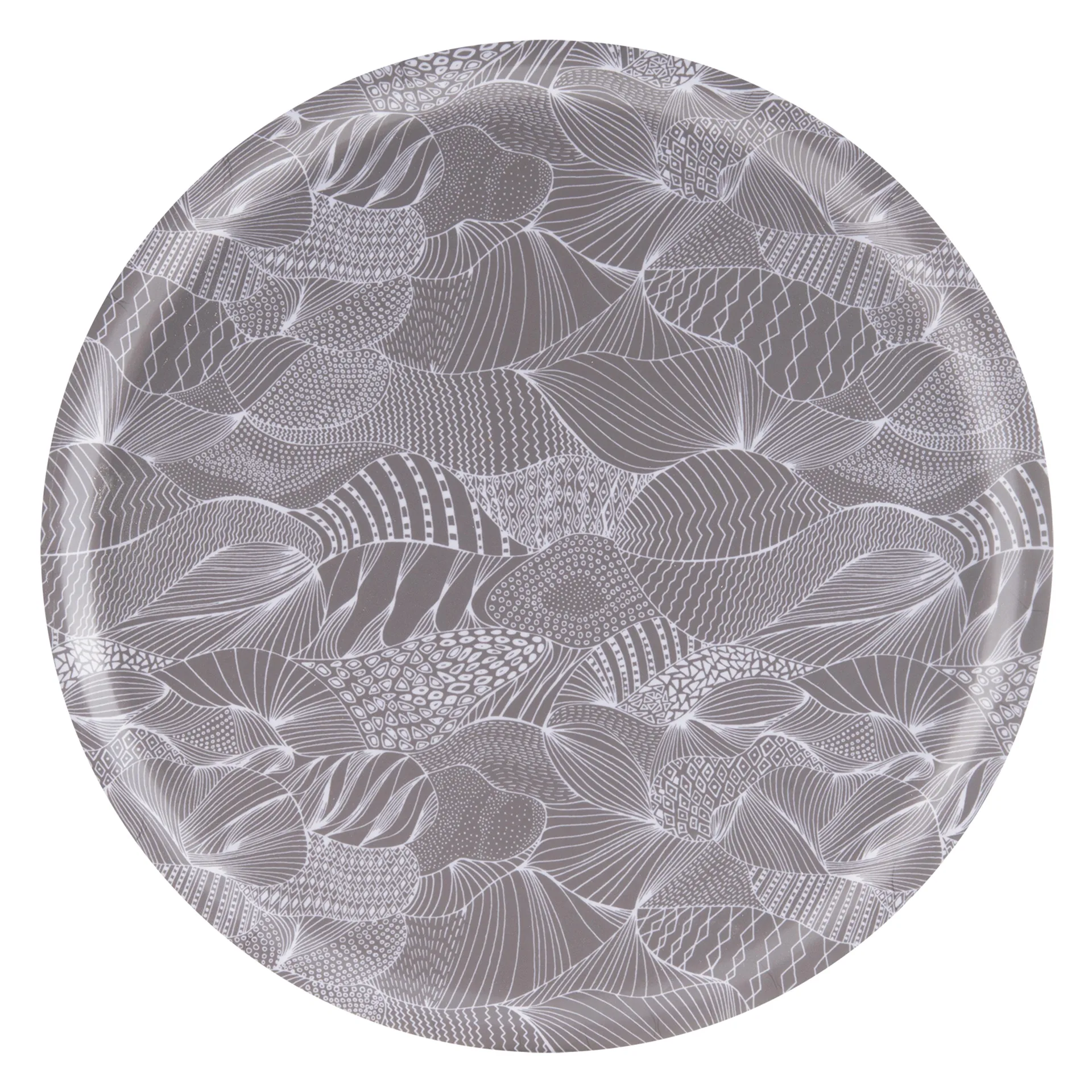 Japanese Landscape tray Ø 38 cm, stone Åry Home