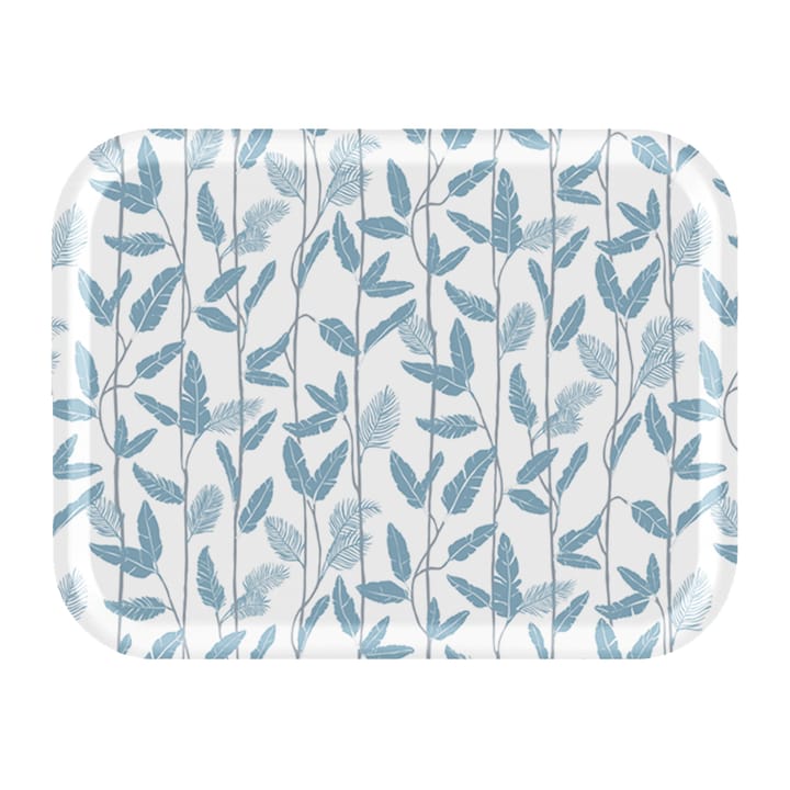 Mougli Blue tray 28x36 cm, Blue-white Åry Home