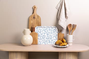 Mougli Blue tray 33x43 cm - Blue-white - Åry Home