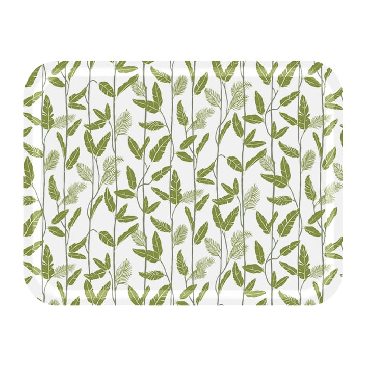 Mougli Green tray 33x43 cm, Green-white Åry Home