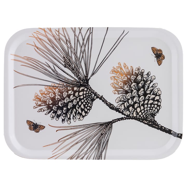 Pine Cone tray 20x27 cm - Cotton white - Åry Home