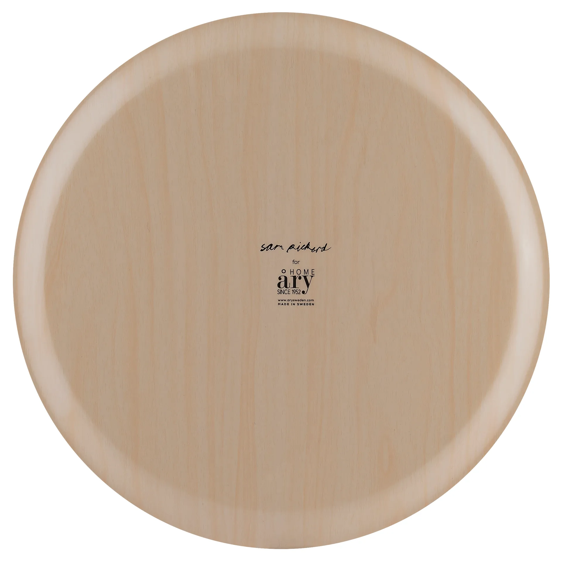 Pine Cone tray Ø 38 cm, Cotton white Åry Home