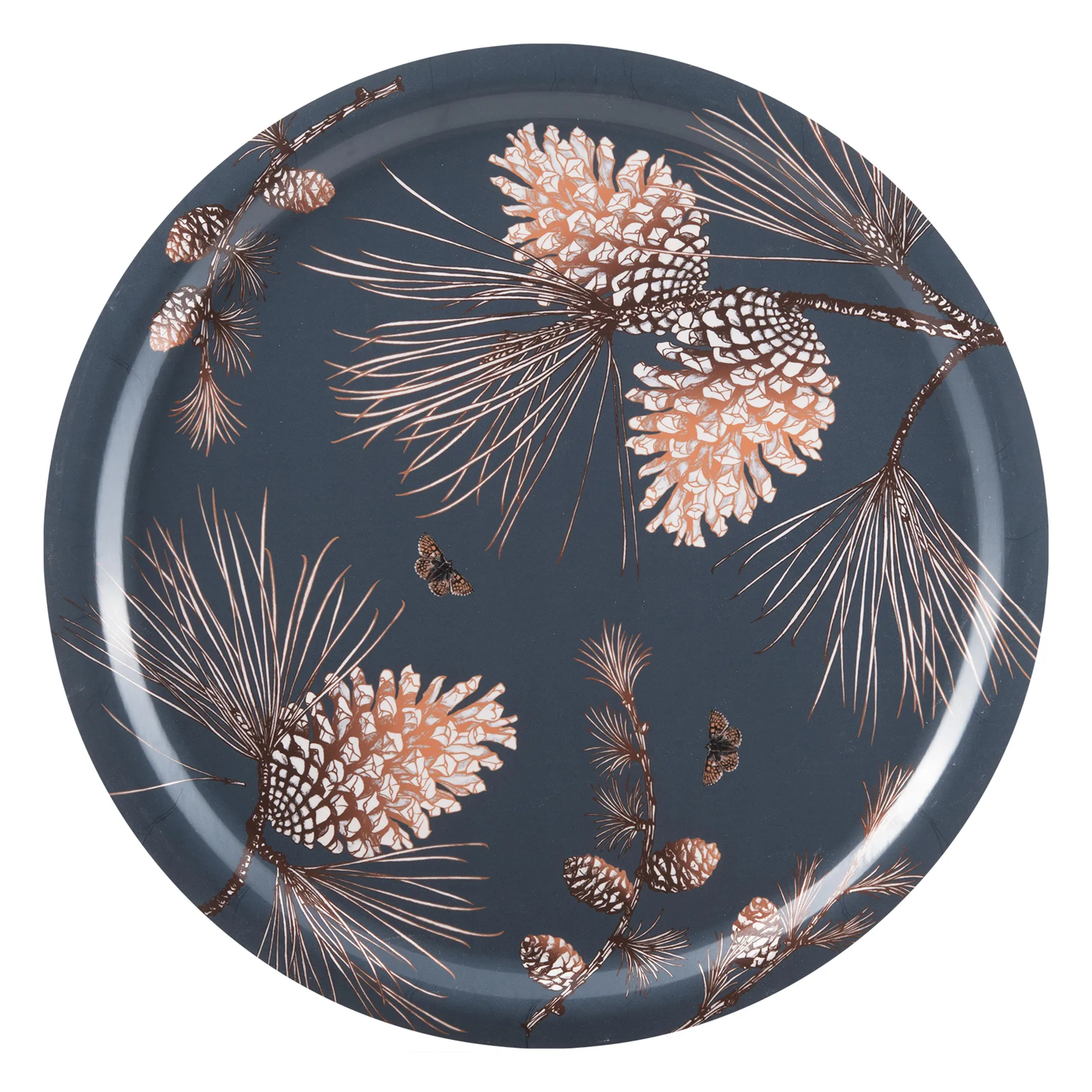 Pine Cone tray Ø 49 cm, Thunder Åry Home