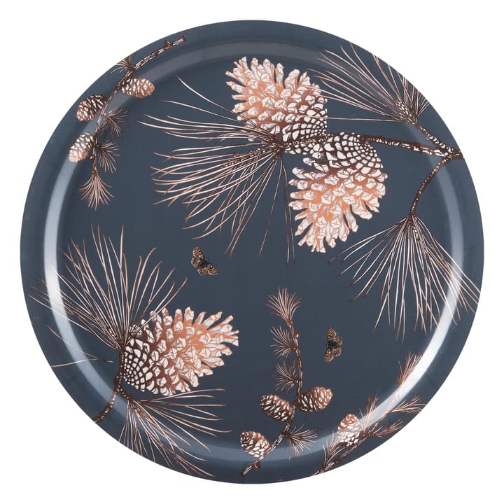 Pine Cone tray Ø 49 cm - Thunder - Åry Home