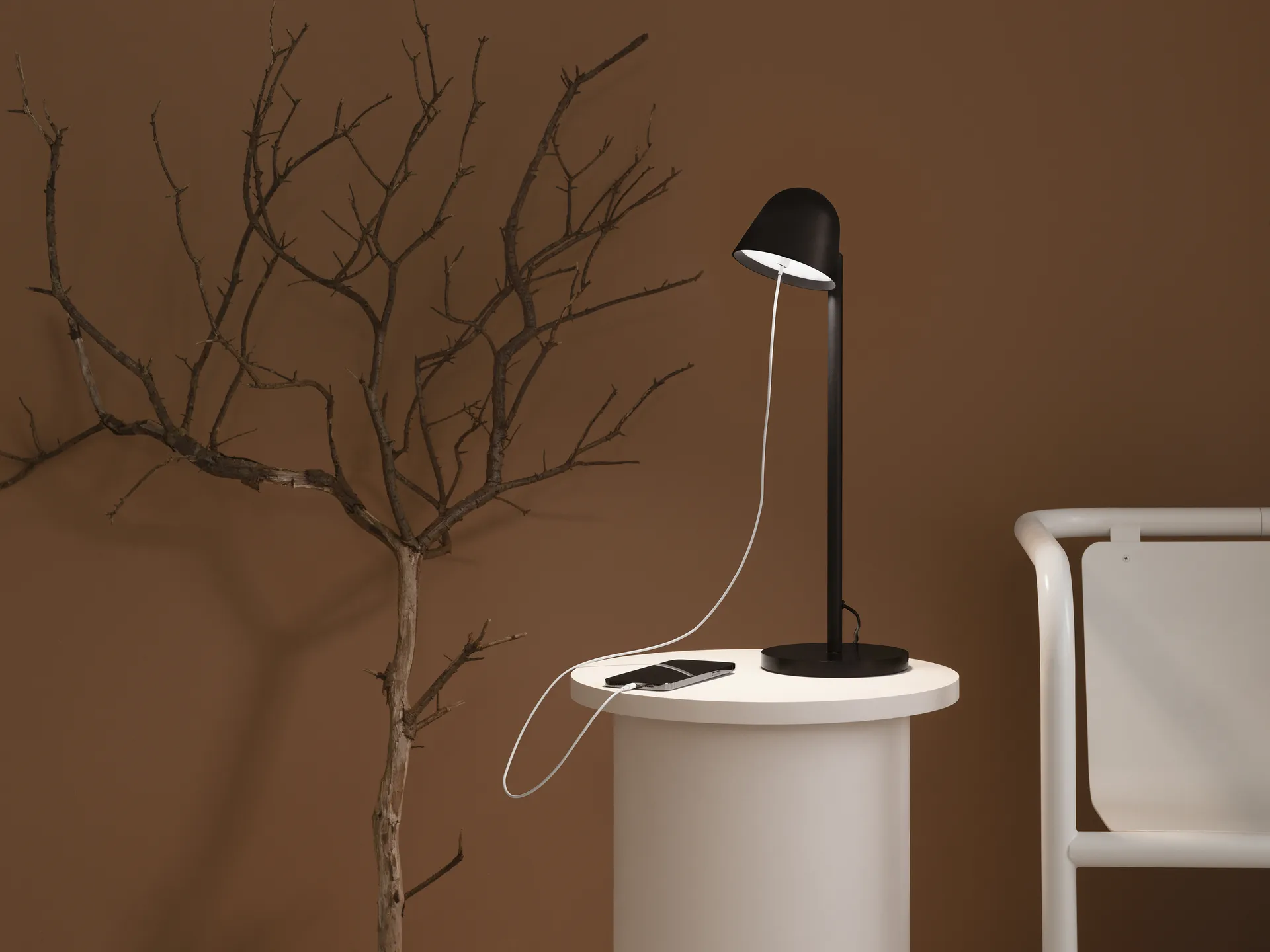 Charge table lamp 57.3 cm, Black Ateljé Lyktan