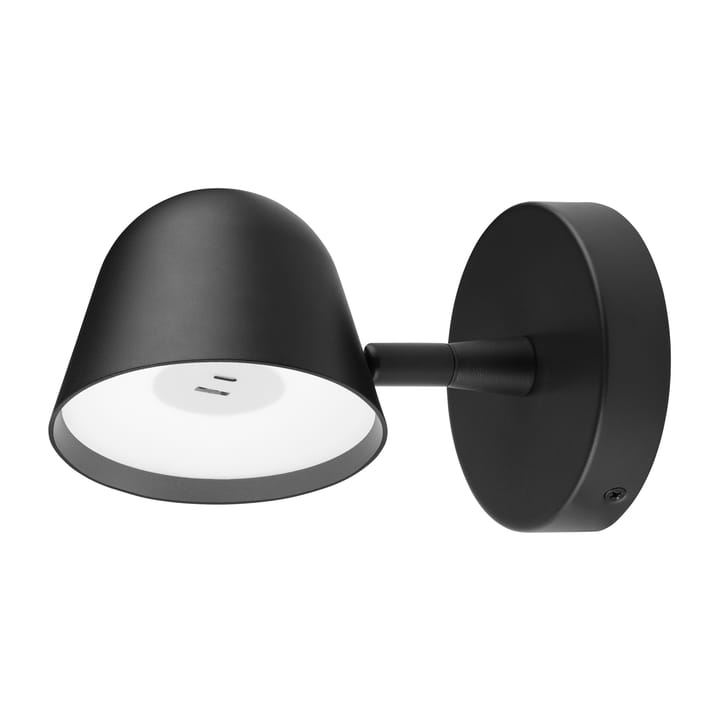 Charge wall lamp Ø11.8 cm, Black Ateljé Lyktan