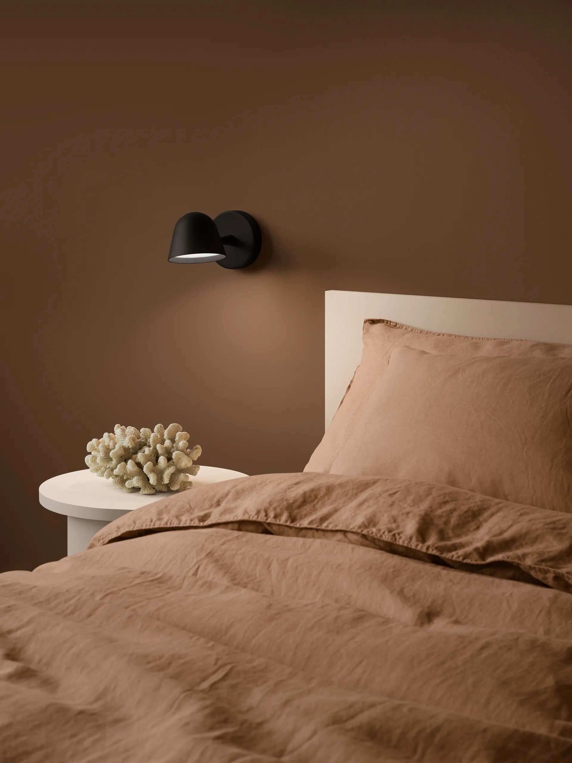 Charge wall lamp Ø11.8 cm, Black Ateljé Lyktan