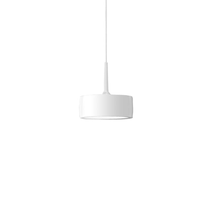 Riff Puck pendant lamp, White, large, led Ateljé Lyktan