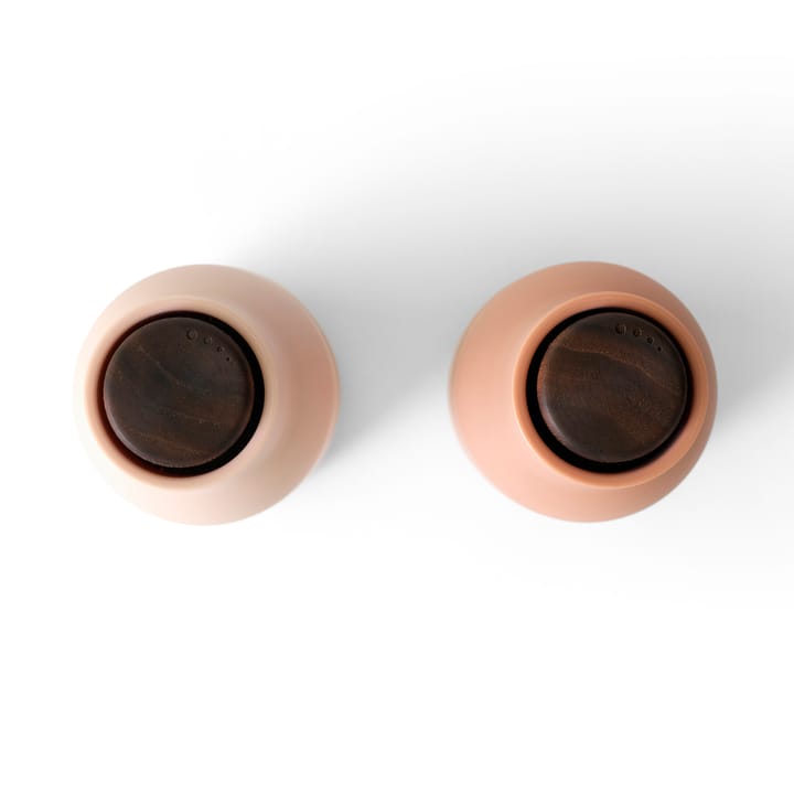 Bottle Grinder spice mill 2-pack, nudes (wallnutslid) Audo Copenhagen