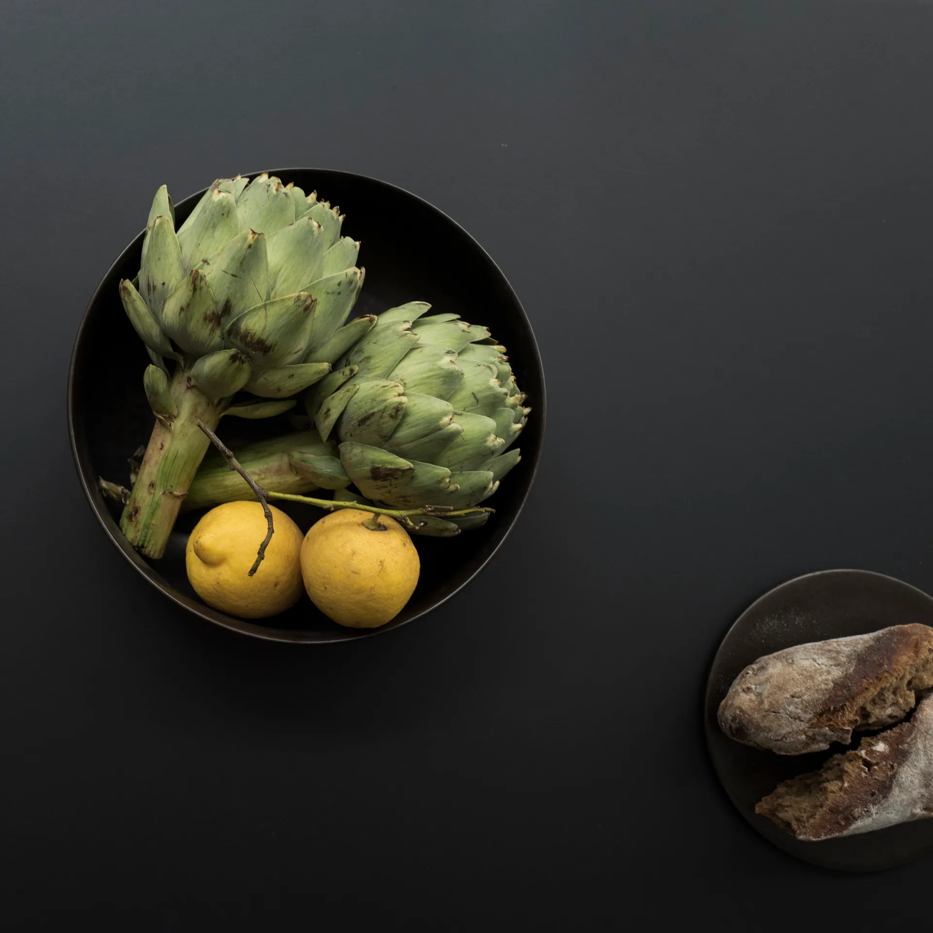 Norm bowl Ø25 cm, Dark Glazed Audo Copenhagen