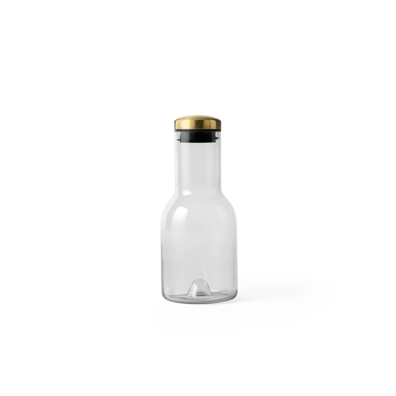 Water Bottle carafe, smoke, brass Audo Copenhagen