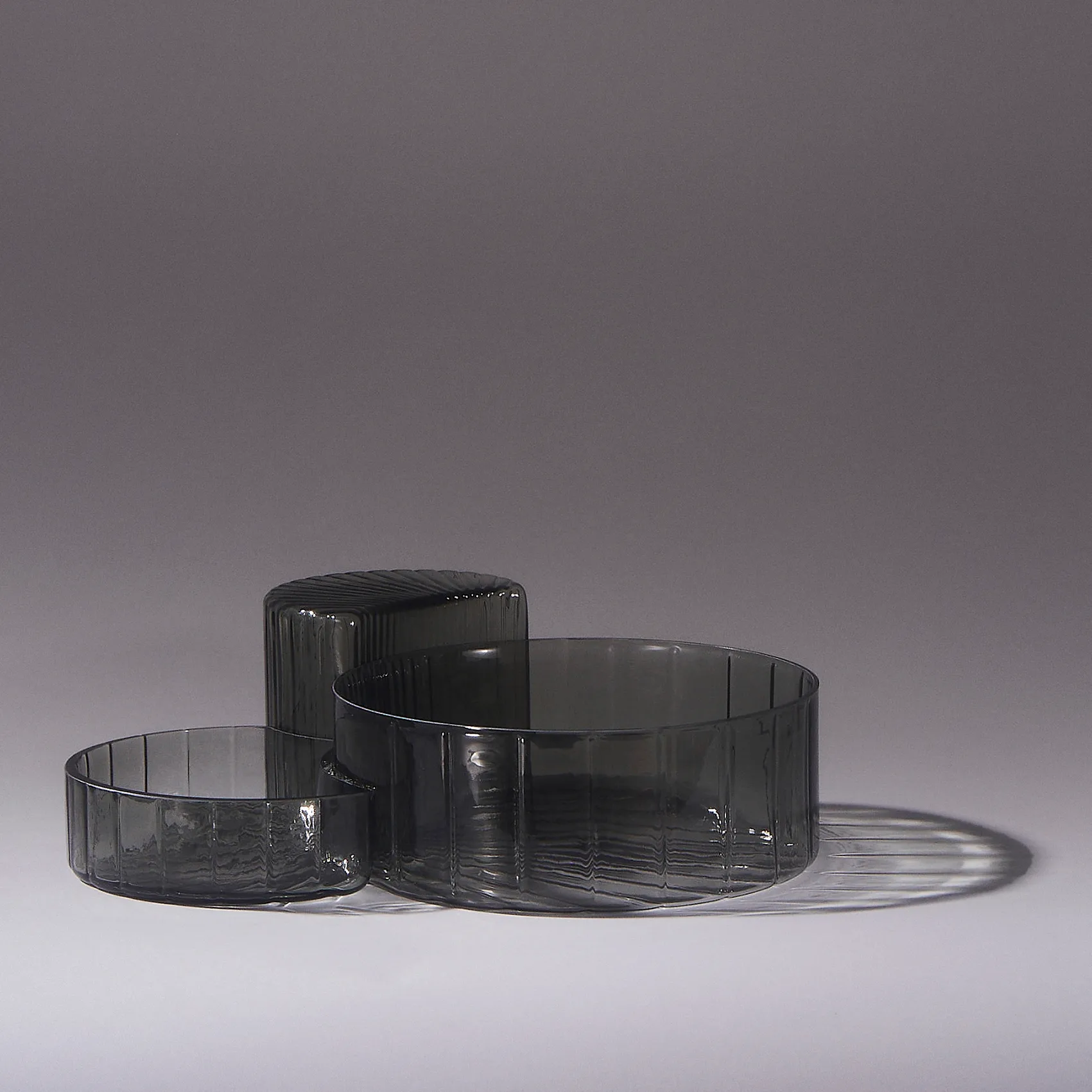 Concha bowl 3-pack, black AYTM