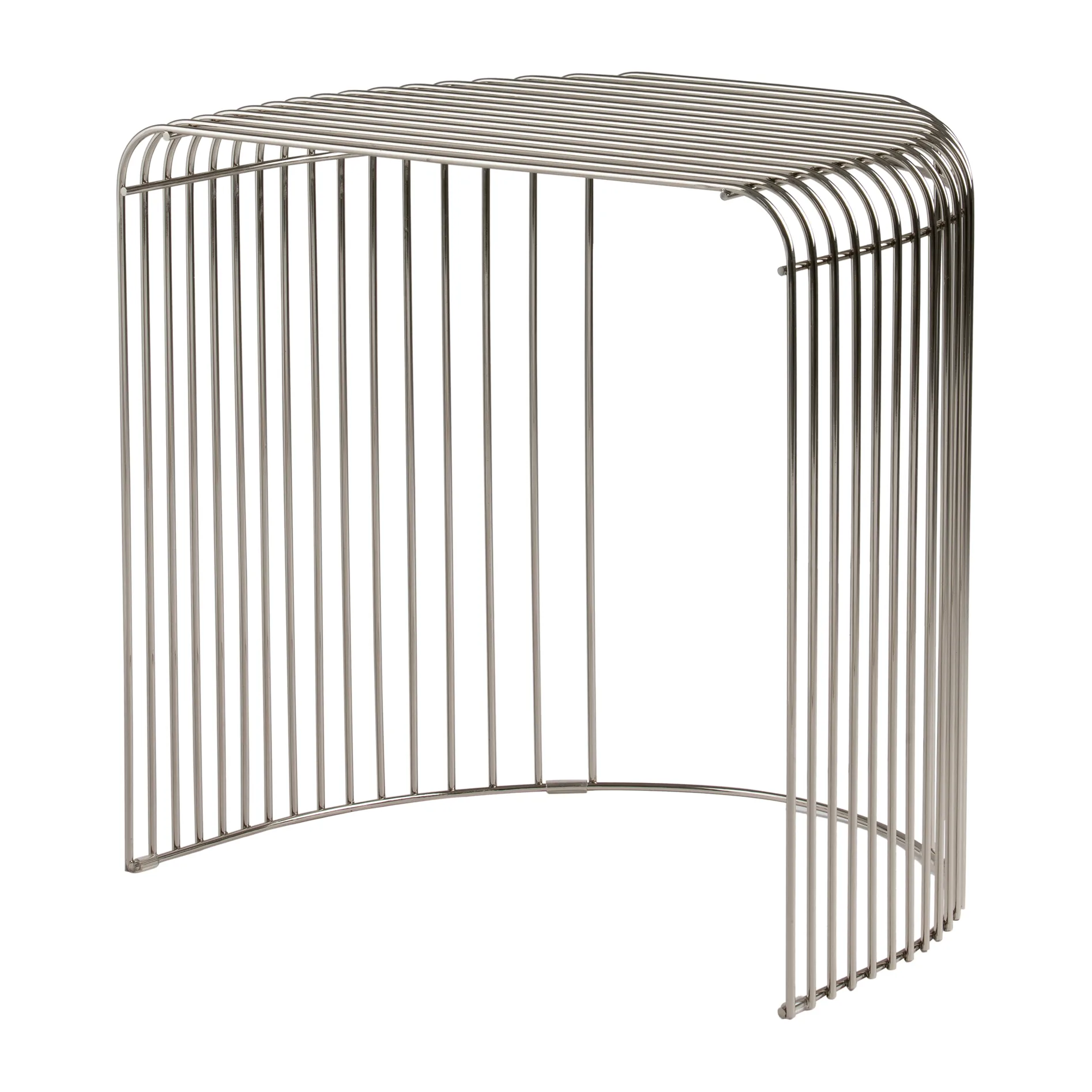 Curva table 45 cm, Silver AYTM