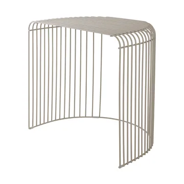 Curva table 45 cm - Taupe - AYTM