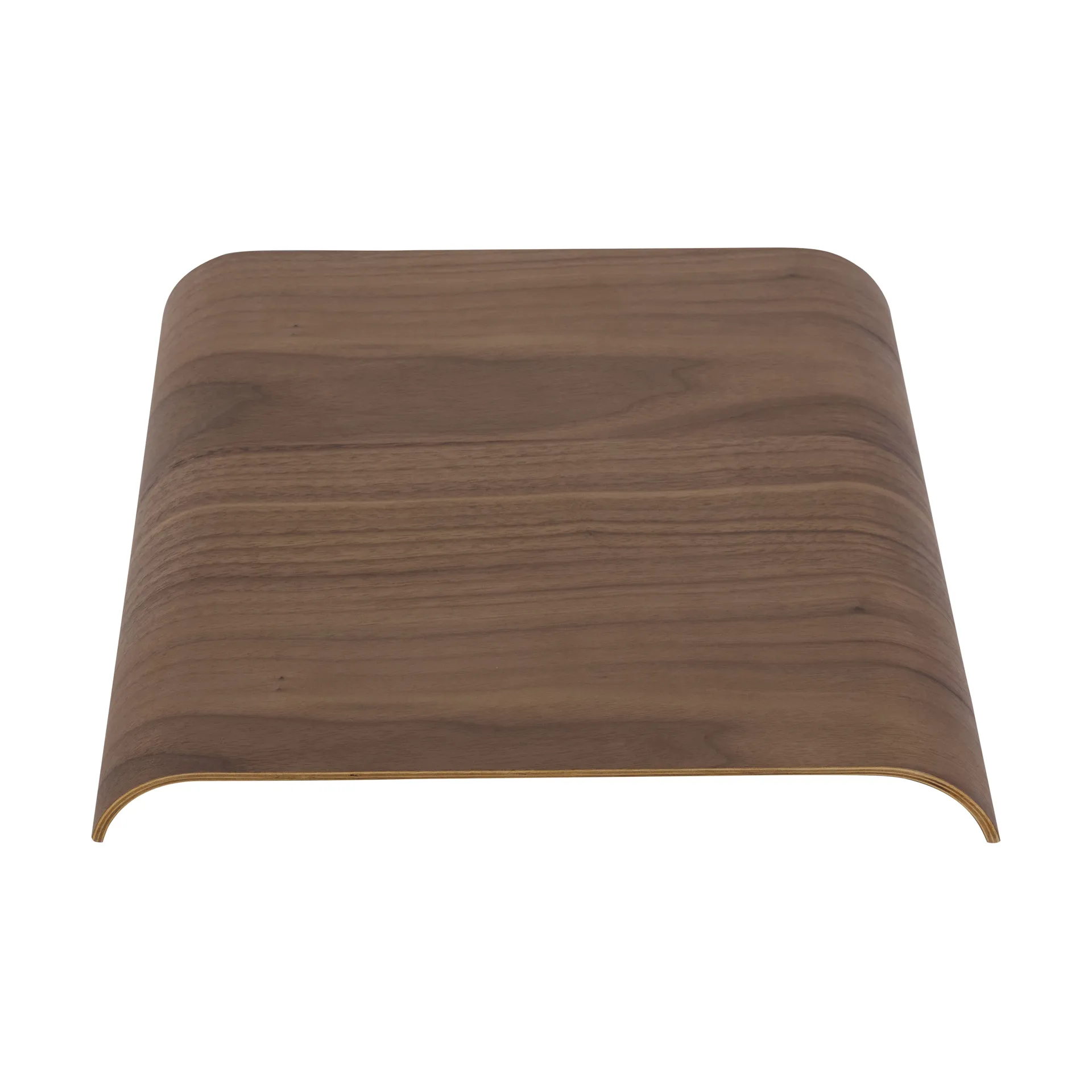 Curva tray/top panel for Curva stool 33 cm, Walnut AYTM