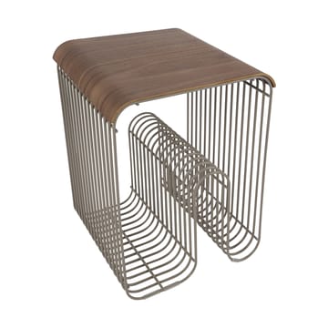 Curva tray/top panel for Curva stool 33 cm - Walnut - AYTM