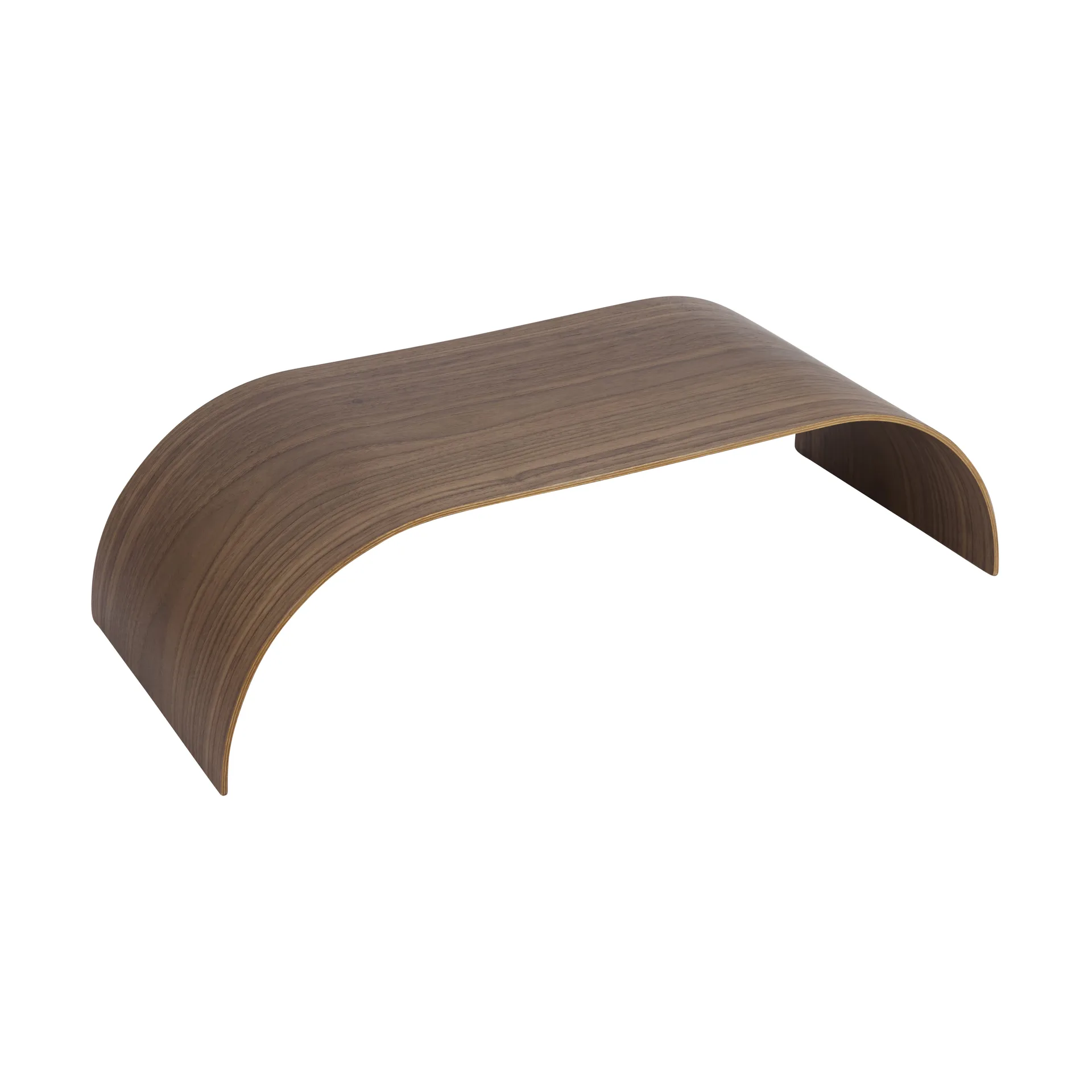 Curva tray/top panel for Curva wall shelf 62.2 cm, Walnut AYTM